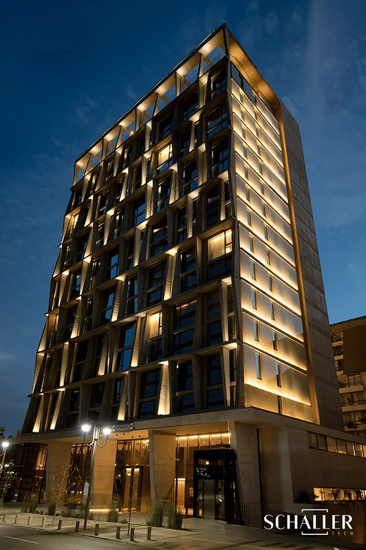 Crestron: Premium Representatives in Colombia 3 Torre Once. Exterior Lighting by Schallertech