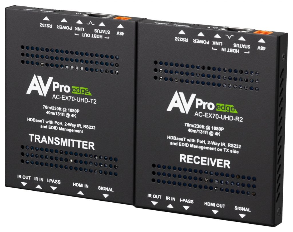AVPro: Equipos de Video con 10 años de Garantía 1 AC EX70 UHD KIT 4 - DesignLab By Schaller