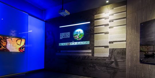 Linea de tiempo interactiva Museo del Atlántico