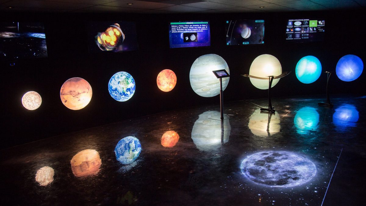 Estaciones interactivas Planetario de Combarranquilla