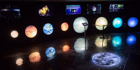 Estaciones interactivas Planetario de Combarranquilla