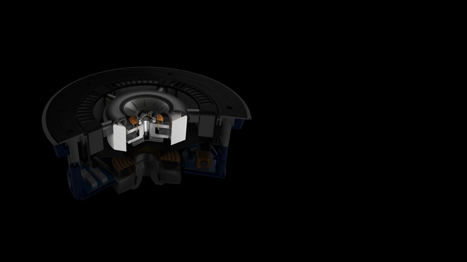 KEF Cavity Radiation Control CRC technology