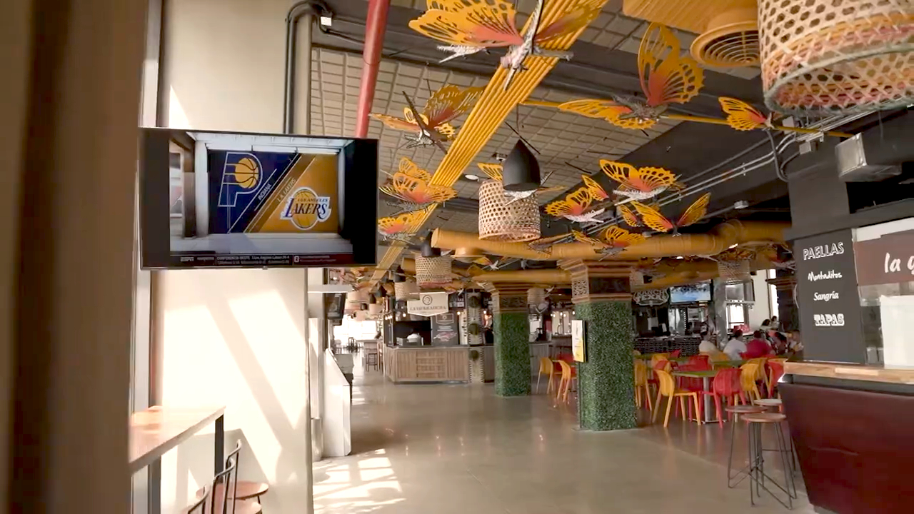 Proyecto Caimán del Río. Acústica, Digital Signage, Monitores LG, Audio distribuido, brightsign
