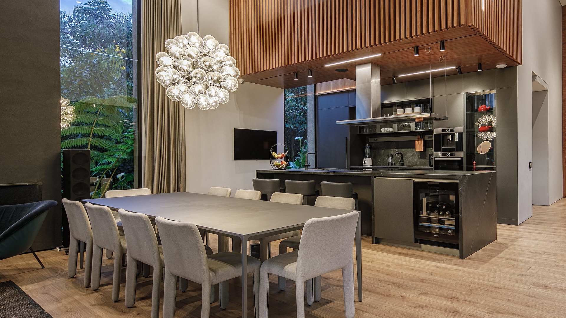 Diseño Tecnología e Iluminación Barranquilla 7 Casa JG Crestron Screen Innovations Targetti